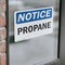 Signmission Propane OSHA Notice Sign, Vinyl Decal, 5in W x 3.5in L, 2PK OS-2PACK-NS-D-35-L-17892 - alternate 2